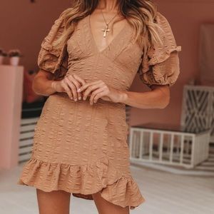 Hello Molly Off The Charts Dress (mocha)